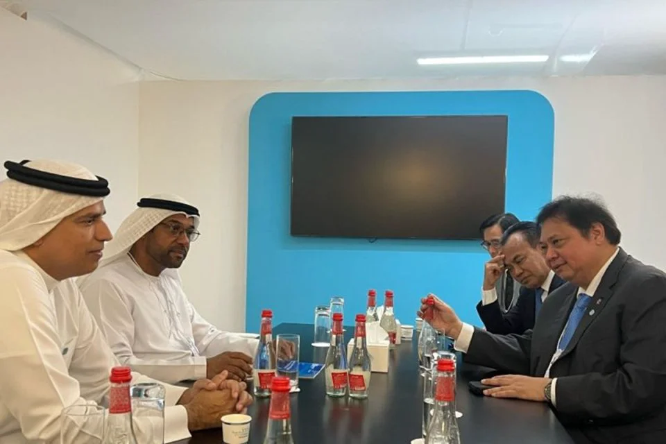Airlangga Hartarto Discusses Aluminium Industry Collaboration with EGA CEO