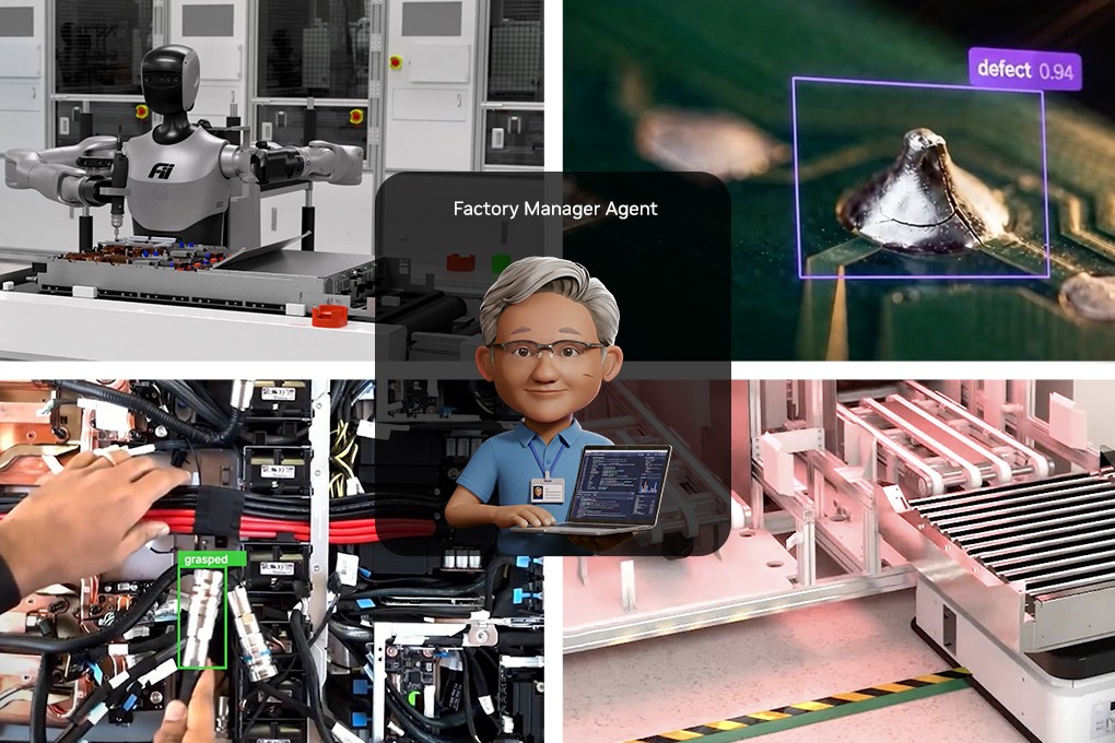 NVIDIA Unveils Factory Operations Blueprint to Power Autonomous AI Factory Managers